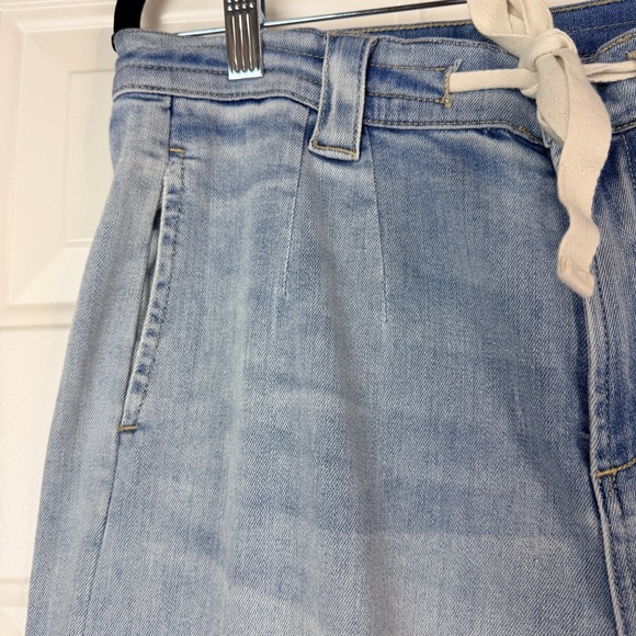 Miou Muse wide leg jeans tie waist sz medium - Picture 4 of 8